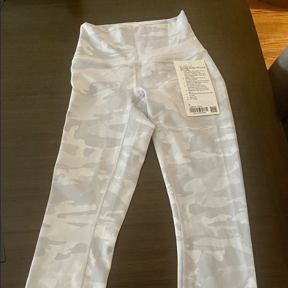 Lululemon High Rise, Wunder Under Crop